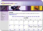 Display of forthcoming events in an attractive calendar format.