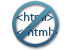 no html